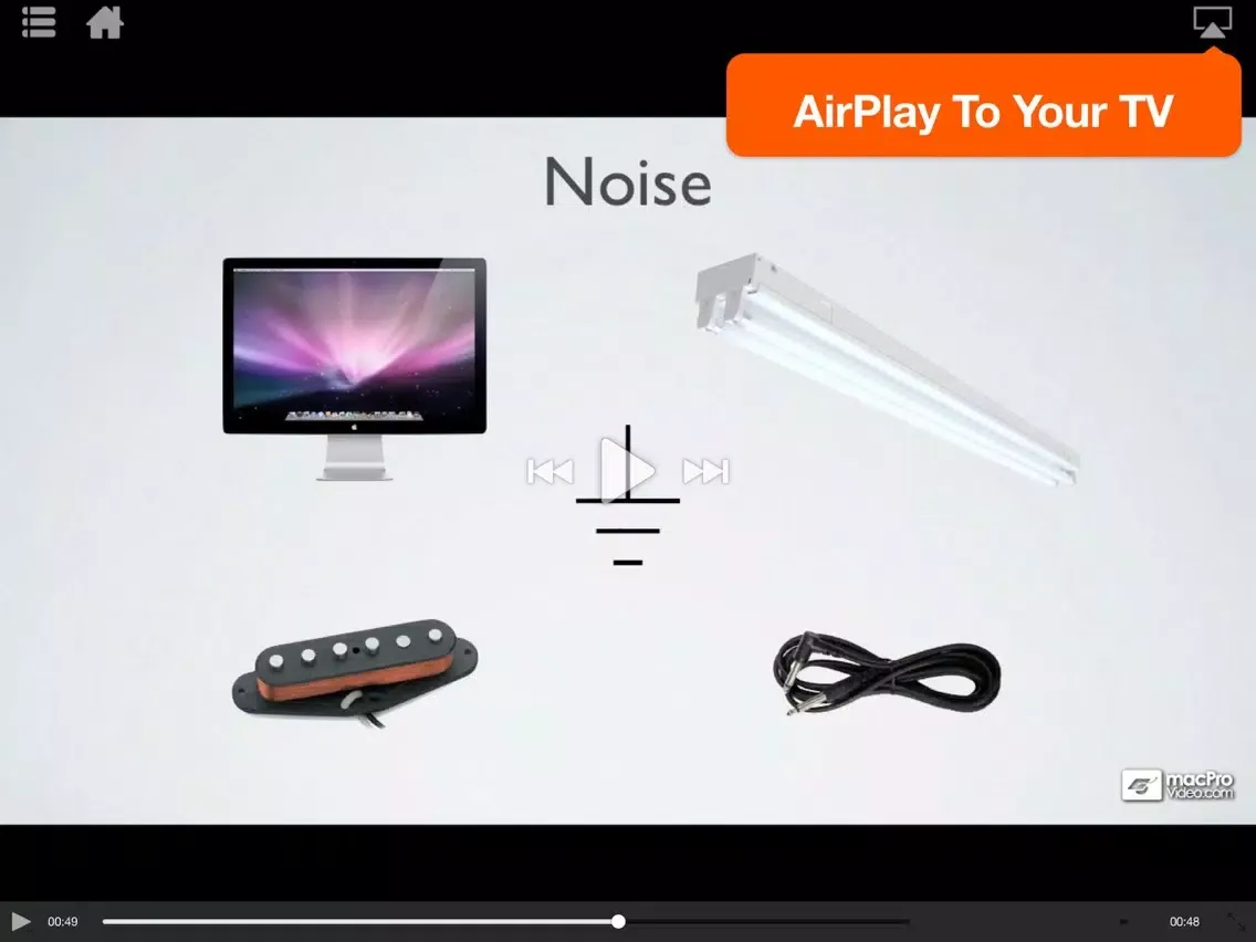 Captures d'écran de Course For Logic's Guitar Recording Toolbox iPad 