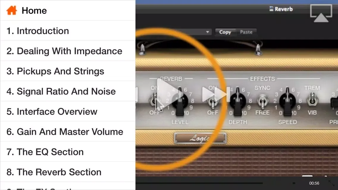 Captures d'écran de Course For Logic's Guitar Recording Toolbox