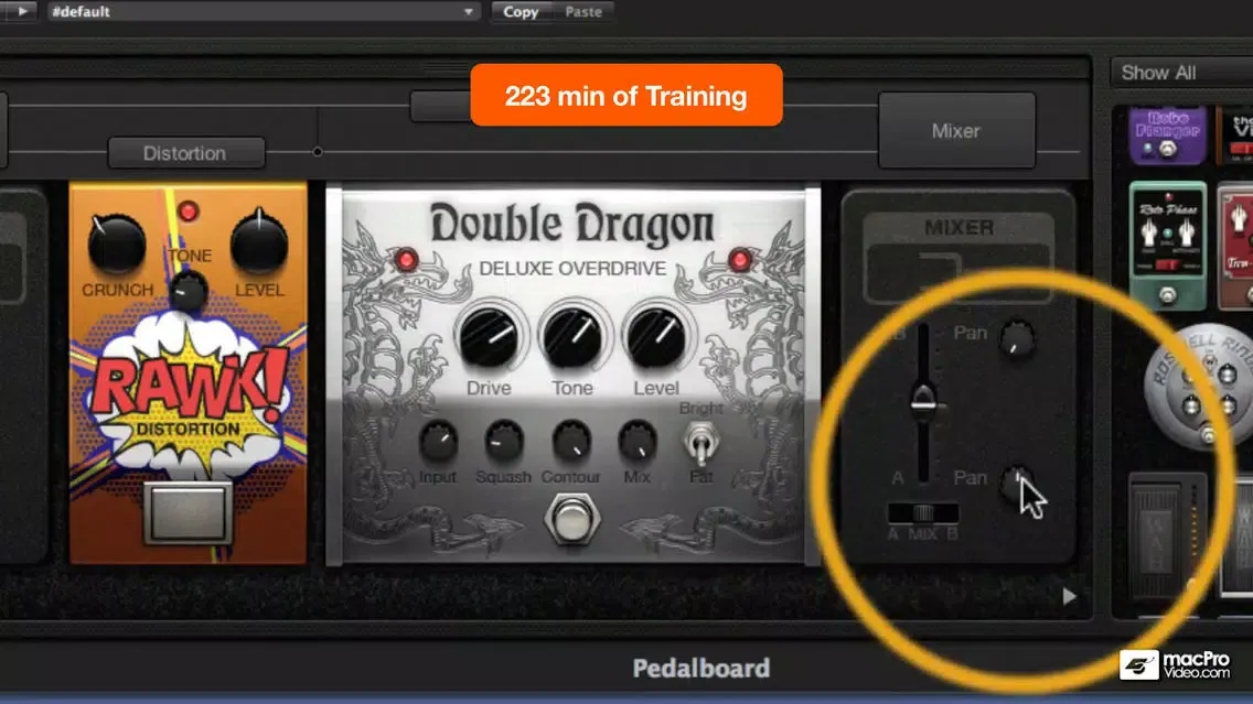 Captures d'écran de Course For Logic's Guitar Recording Toolbox
