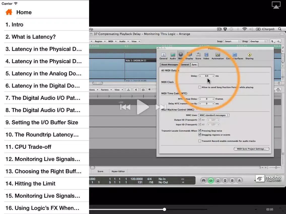 Course For Logic's Latency Toolbox iPad 應用截圖