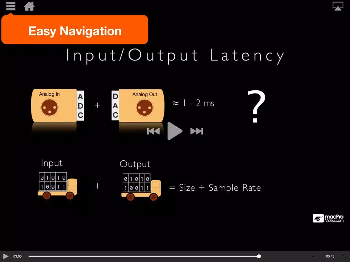 Course For Logic's Latency Toolbox iPad 應用截圖