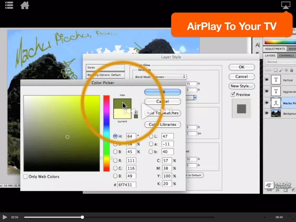 Course For Photoshop Adding Text To Images iPad 應用截圖