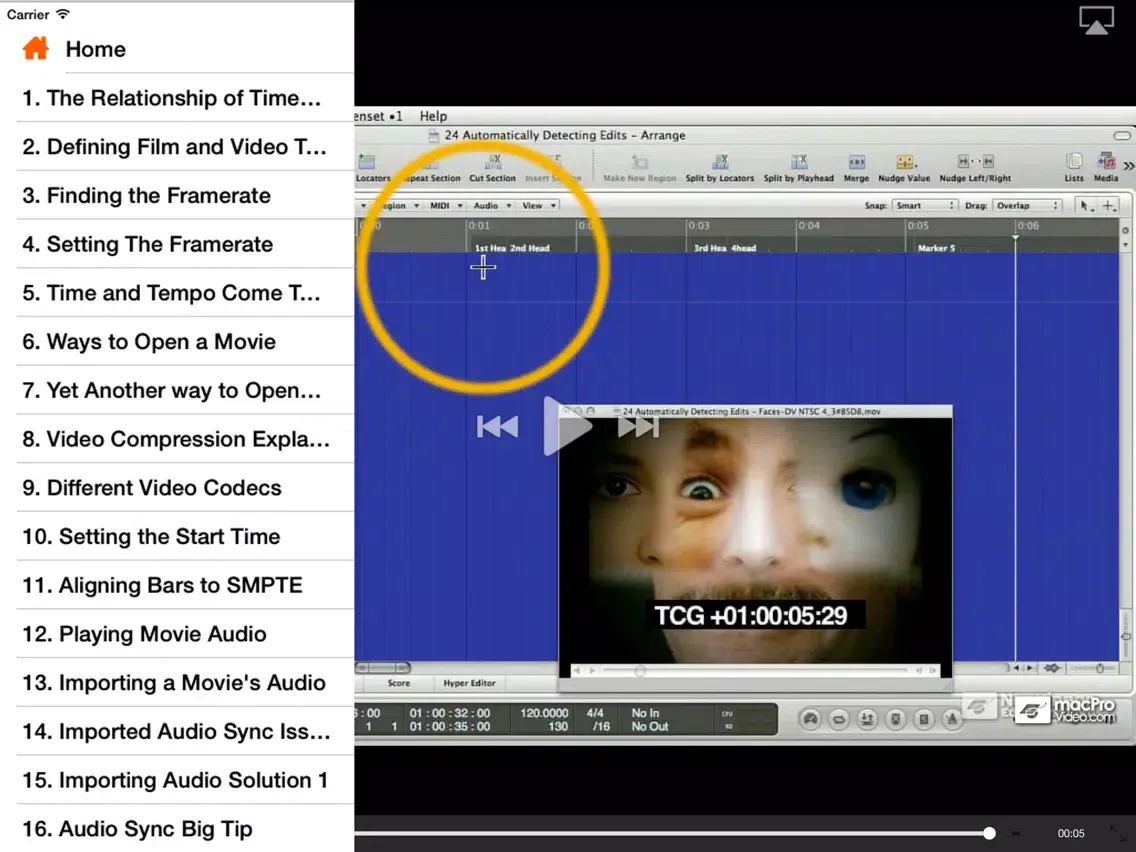Course For Logic's Music for Video Toolbox iPad  스크린샷