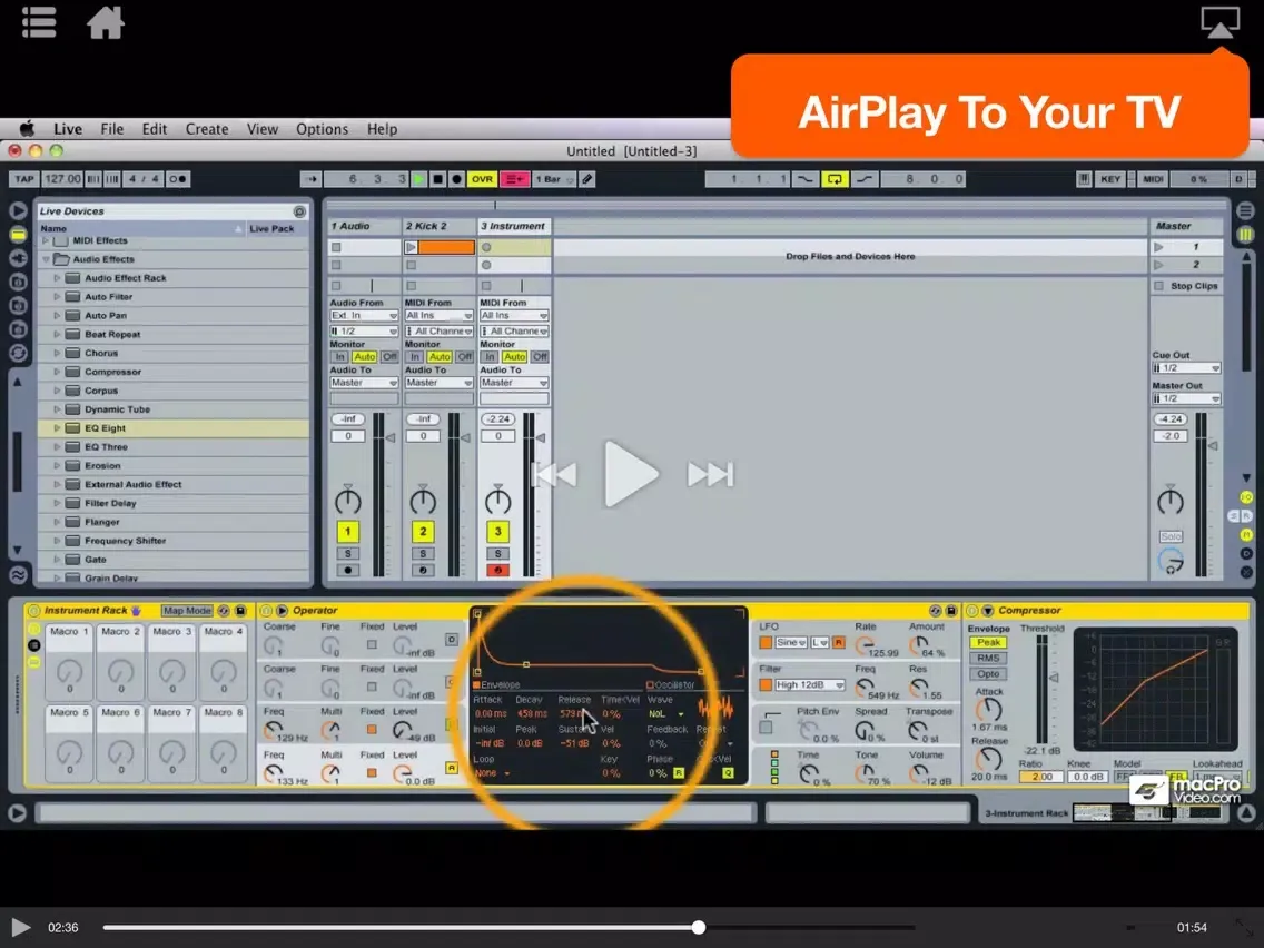 Designing Sounds for Dance Music iPad  Screenshots