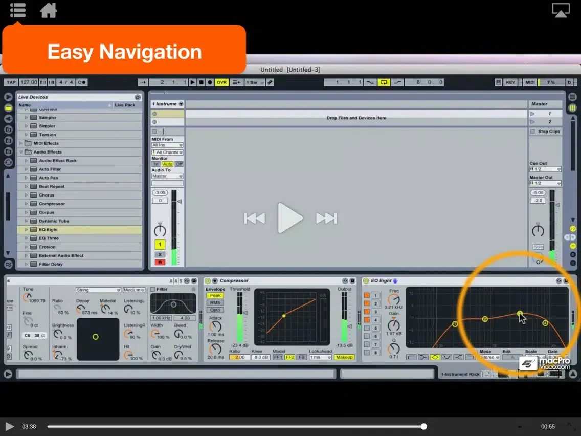 Designing Sounds for Dance Music iPad  Screenshots