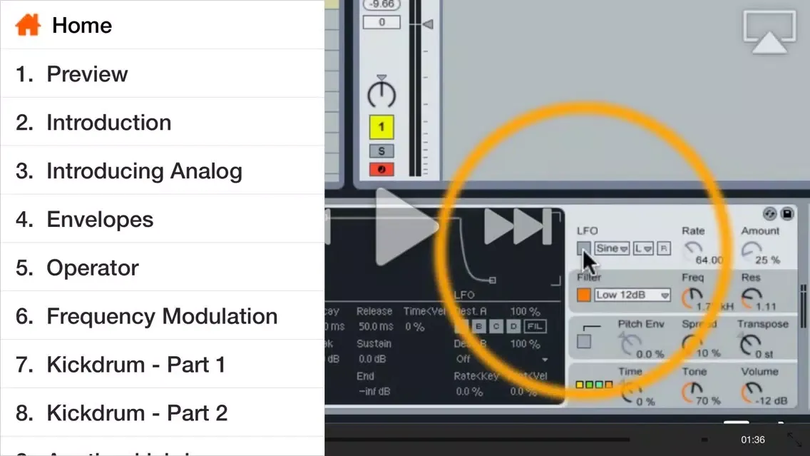 Designing Sounds for Dance Music Screenshots