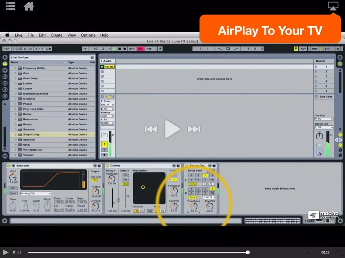 Скриншоты Course For Ableton Live Effects: Plugged In! iPad 