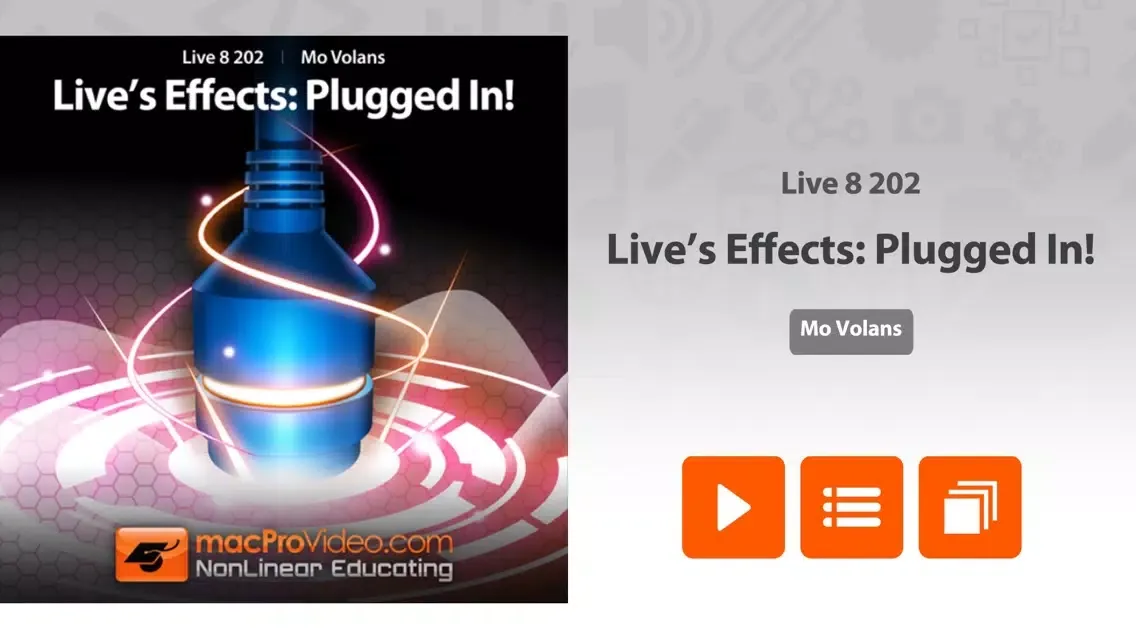 Скриншоты Course For Ableton Live Effects: Plugged In!