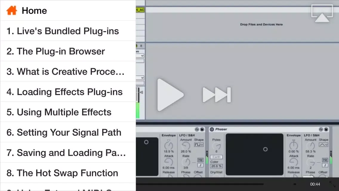 Скриншоты Course For Ableton Live Effects: Plugged In!
