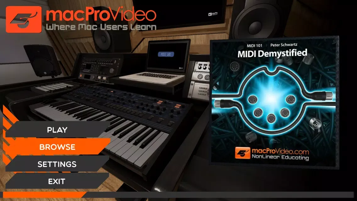 Capturas de pantalla de MIDI 101: MIDI Demystified
