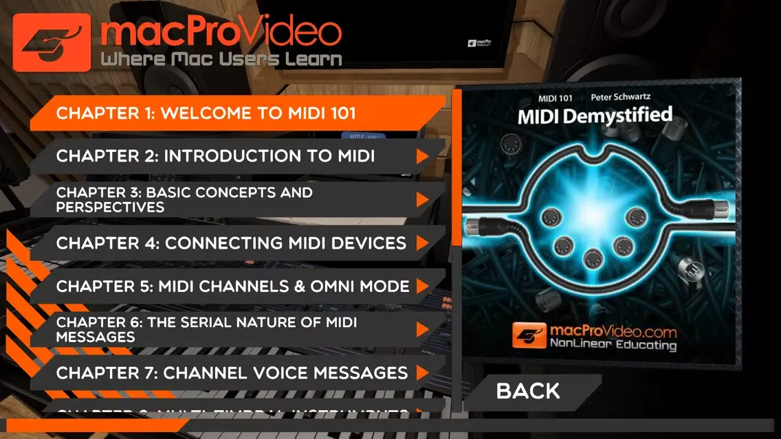 Capturas de pantalla de MIDI 101: MIDI Demystified