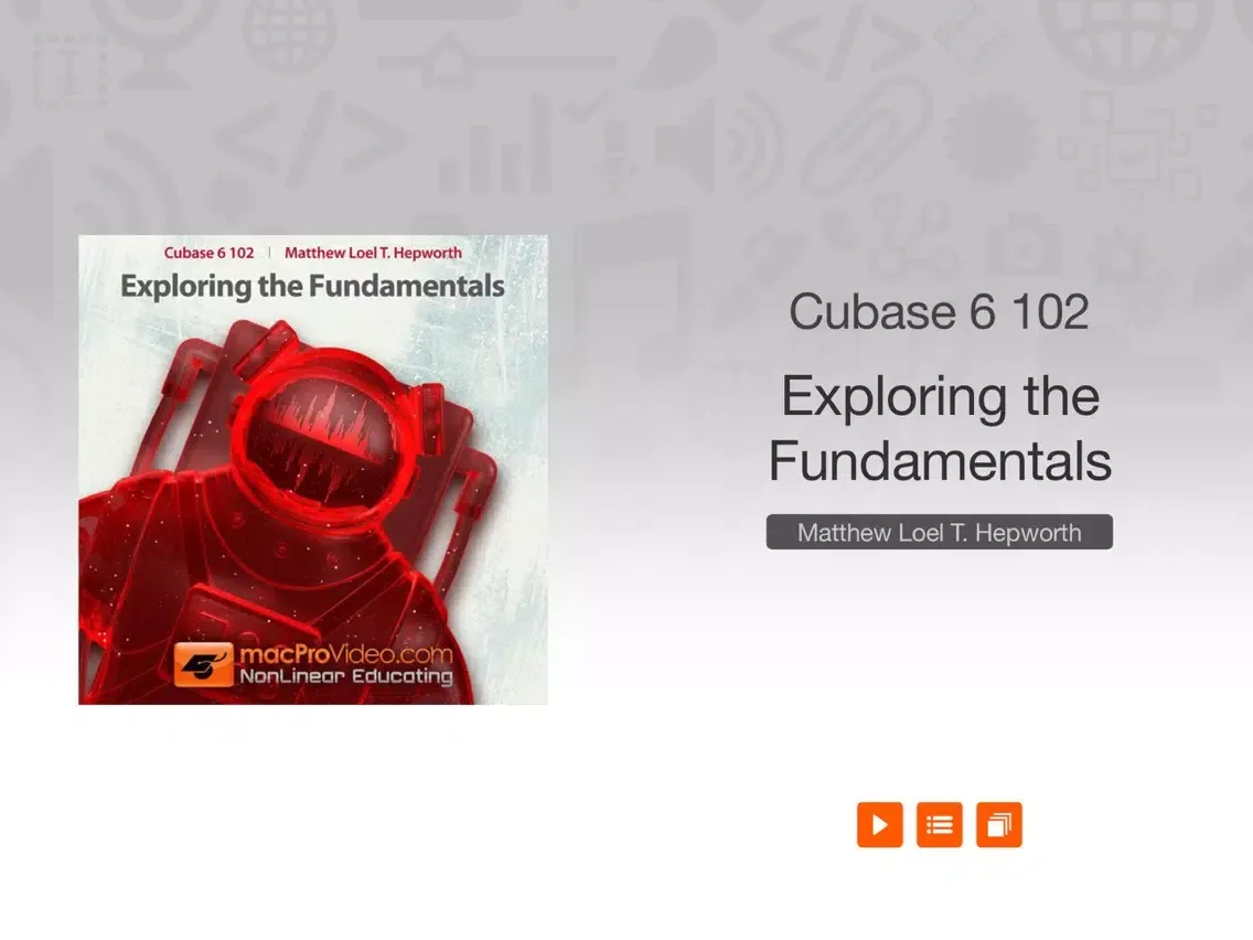 Tangkapan skrin Course For Cubase 6: Exploring the Fundamentals iPad 