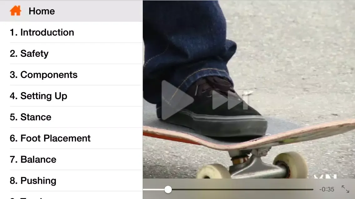 Screenshot di Skate Basics