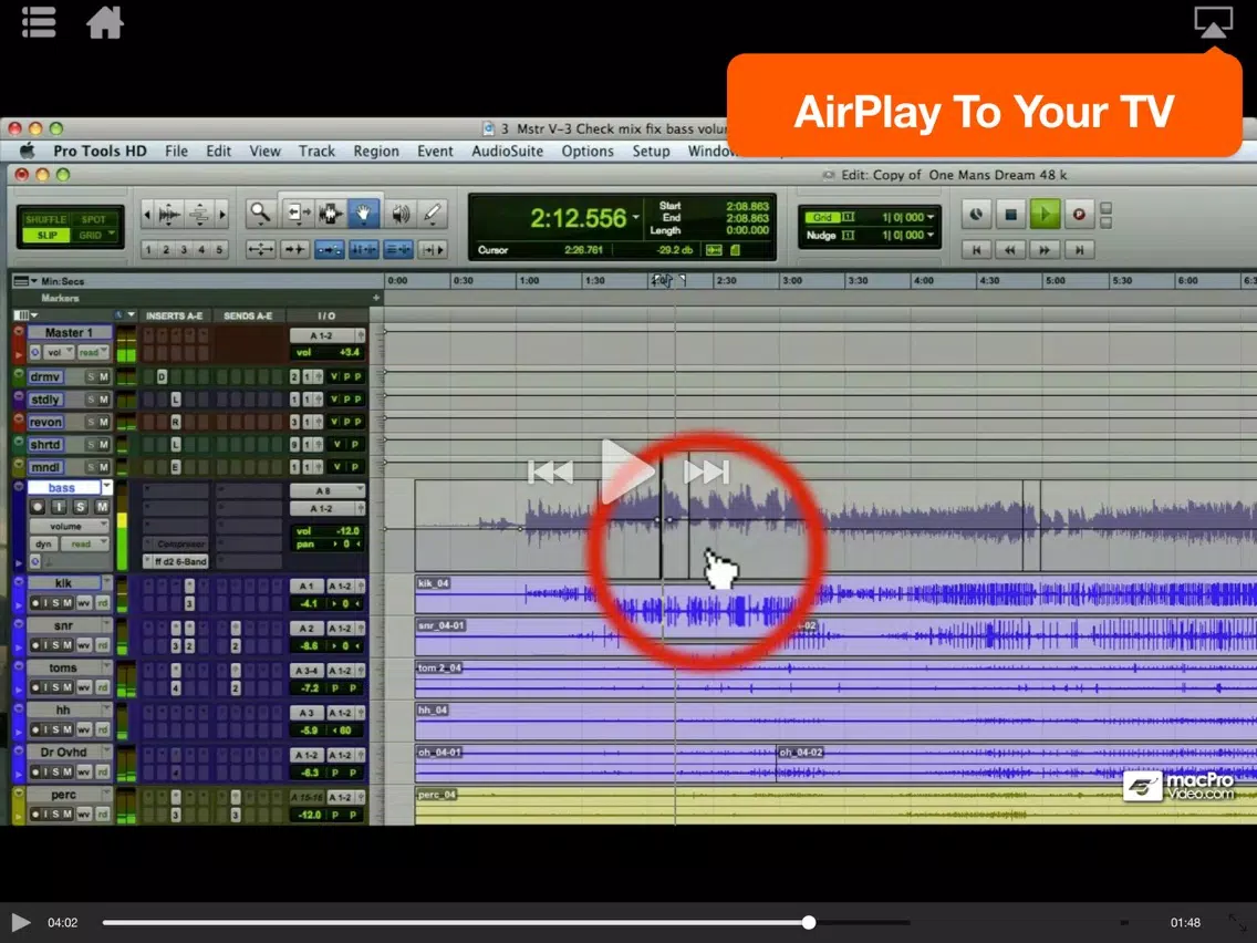 Course For Pro Tools 8 401- Mastering In Pro Tools iPad  스크린샷