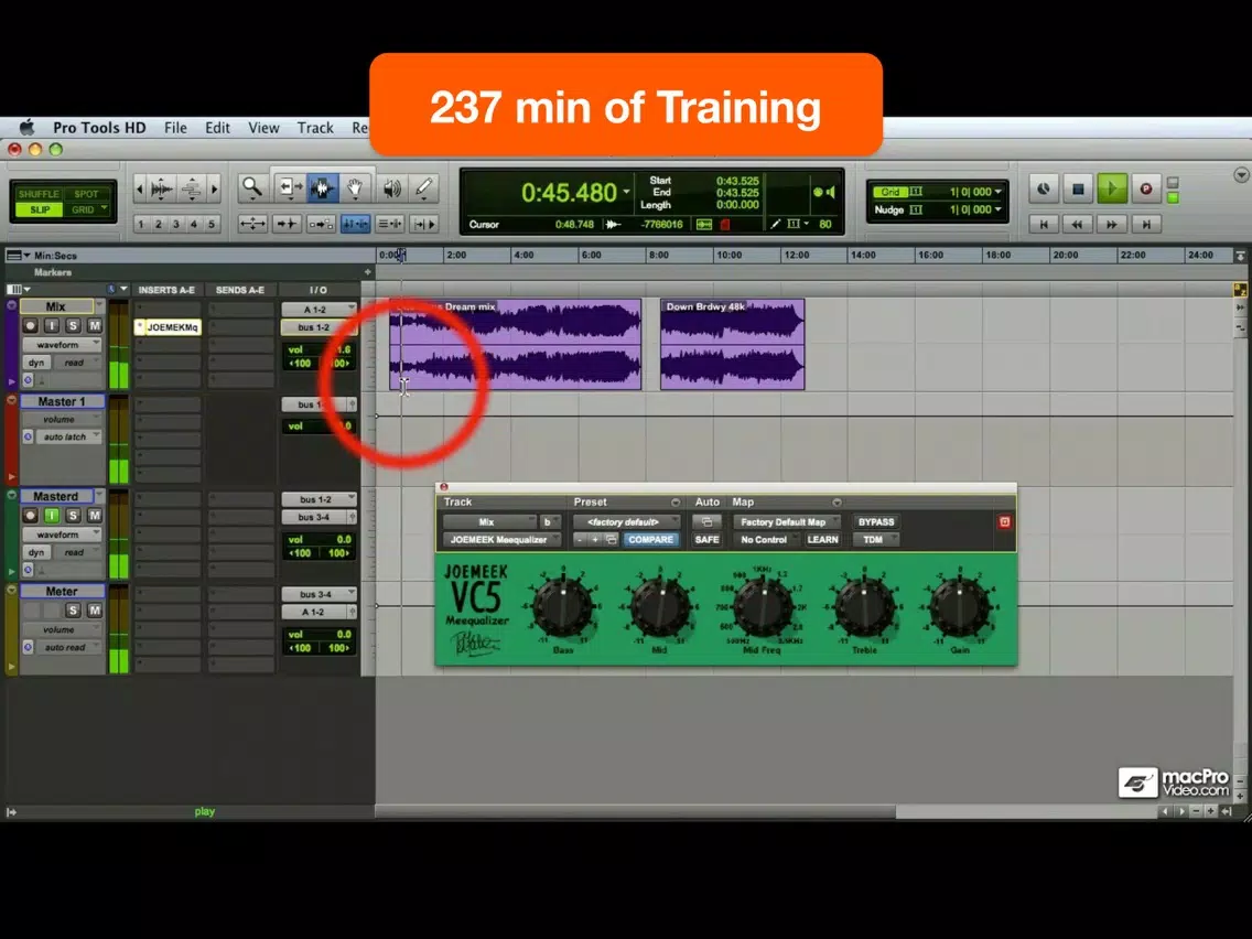 Course For Pro Tools 8 401- Mastering In Pro Tools iPad  스크린샷