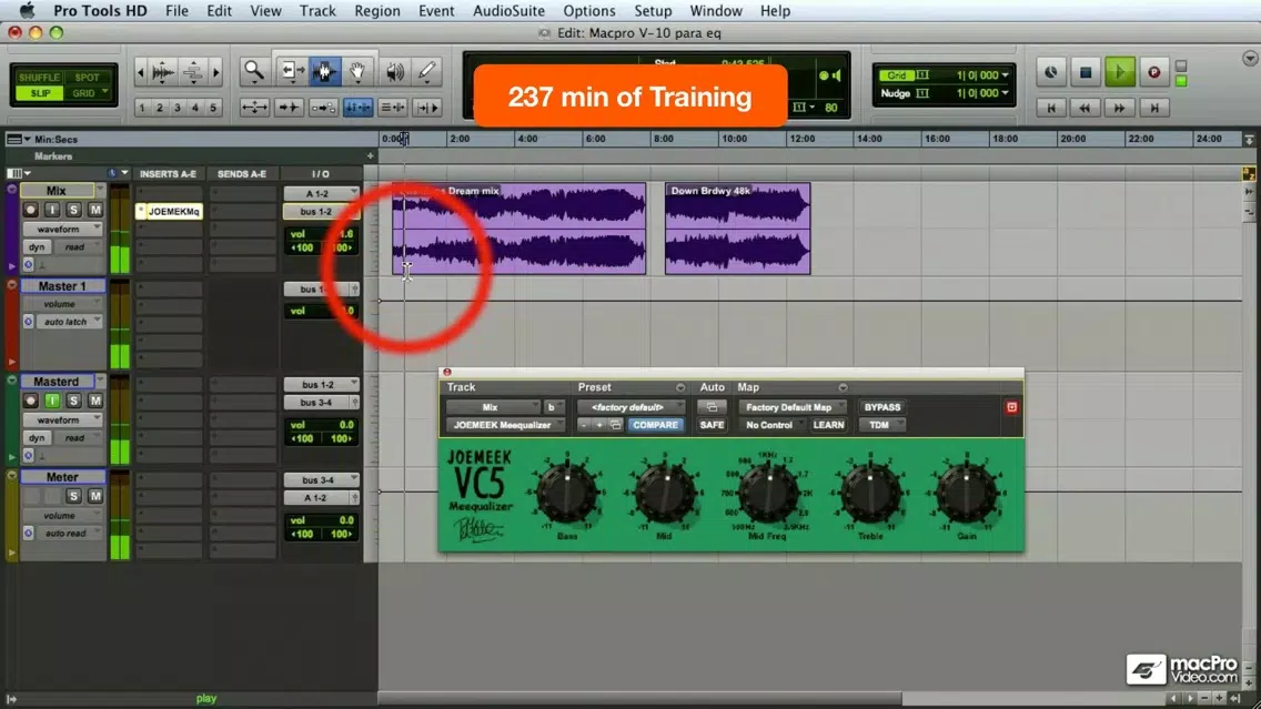 Course For Pro Tools 8 401- Mastering In Pro Tools 스크린샷