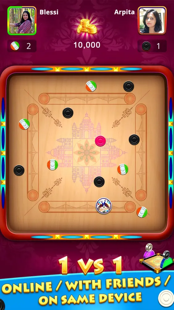 Zrzuty ekranu World Of Carrom