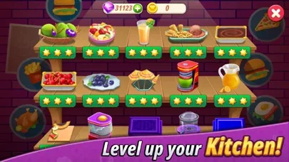Capturas de tela do Cooking Super Star -Tasty City