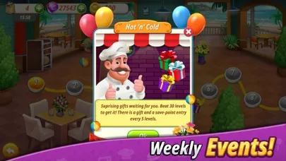 Capturas de tela do Cooking Super Star -Tasty City