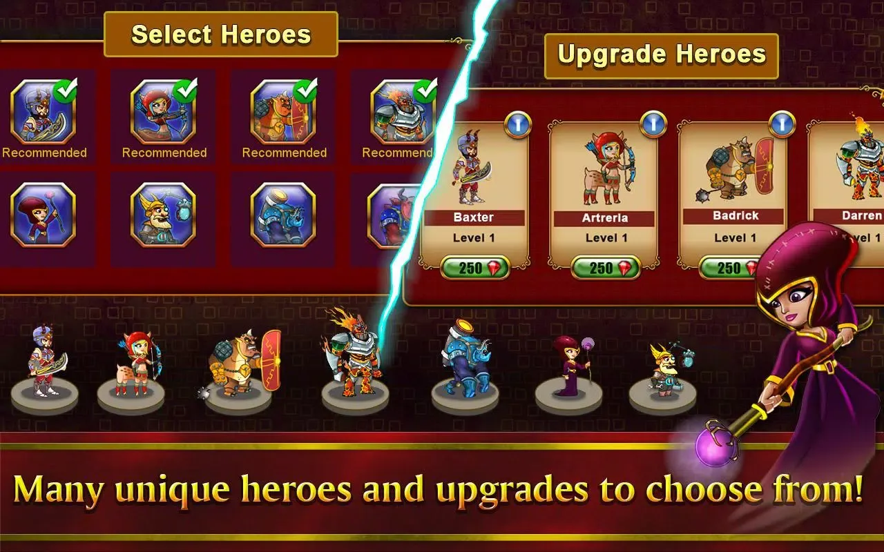ภาพหน้าจอของ Tower Defender - Defense game
