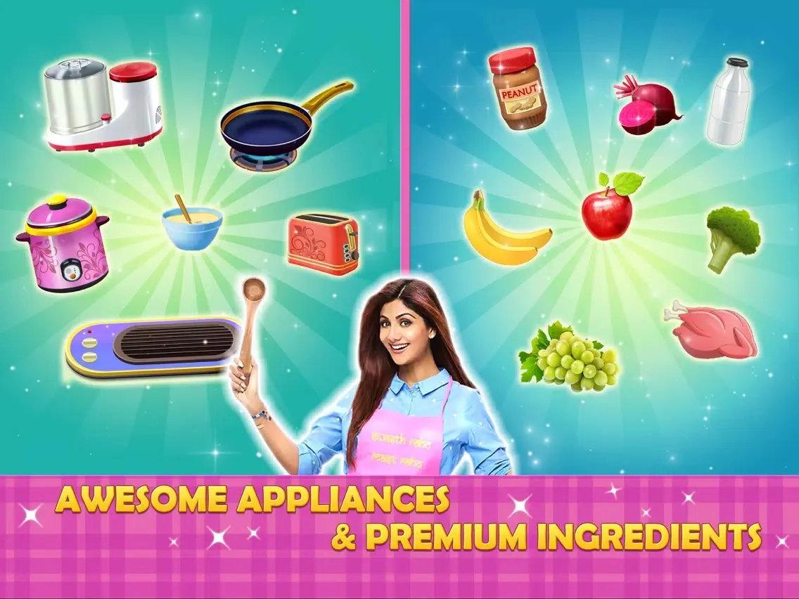 Capturas de pantalla de Shilpa Shetty : Domestic Diva iPad 