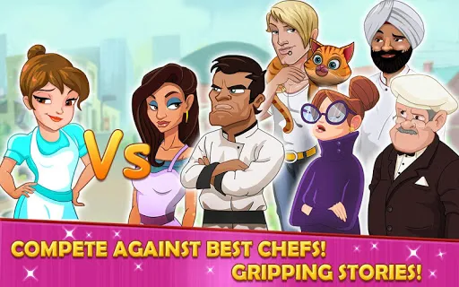 Ảnh chụp màn hình của Kitchen story: Food Fever Game