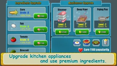 Tangkapan layar Kitchen Story