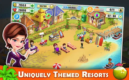 Resort Tycoon-Hotel Simulation Ekran Görüntüleri
