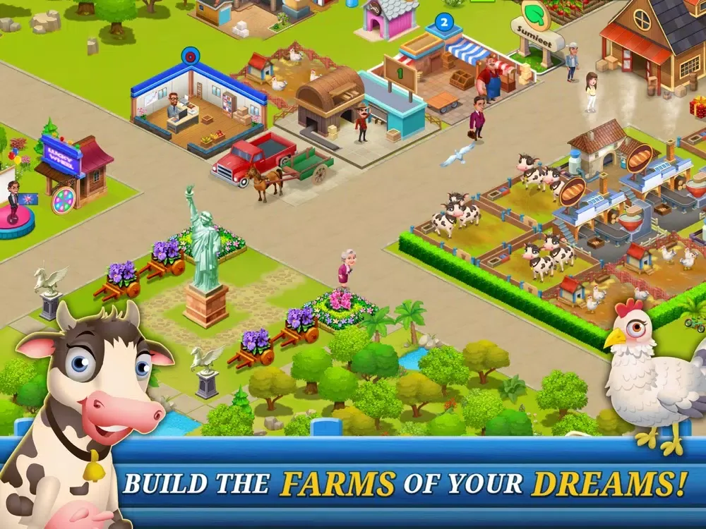 Captures d'écran de Supermarket City : Farm Tycoon iPad 