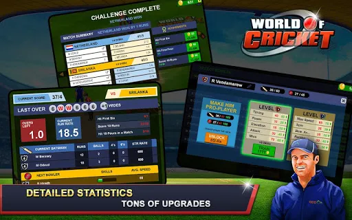 World of Cricket :Championship Screenshots