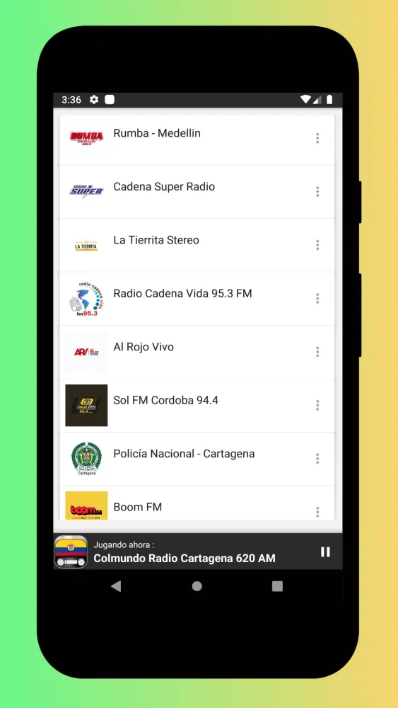 Radio Colombia - Radio AM & FM Screenshots