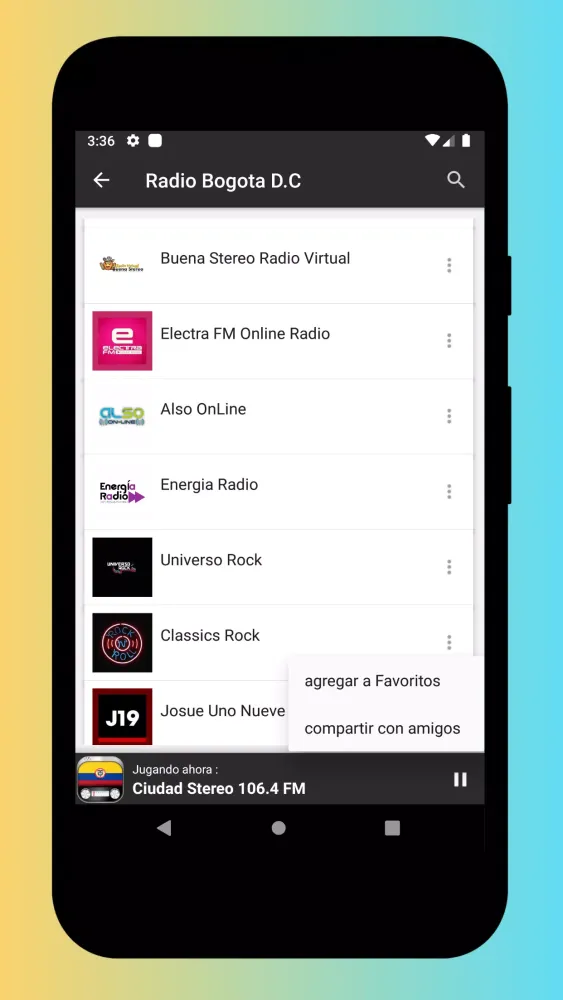 Radio Colombia - Radio AM & FM Screenshots
