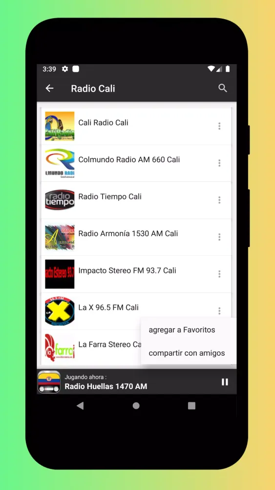 Radio Colombia - Radio AM & FM Screenshots