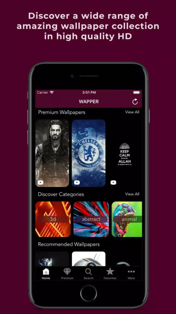 Wapper - The Wallpaper App 스크린샷