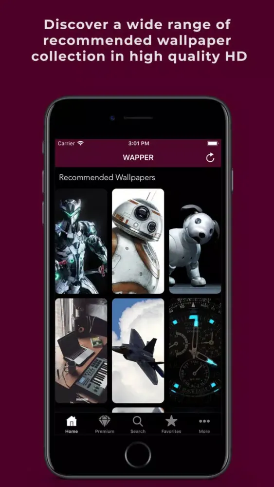 Wapper - The Wallpaper App 스크린샷
