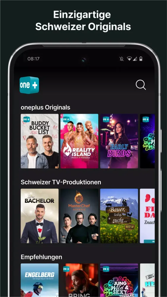 oneplus TV Screenshots