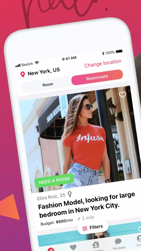 Roommates & Dating - Roomdate应用截图