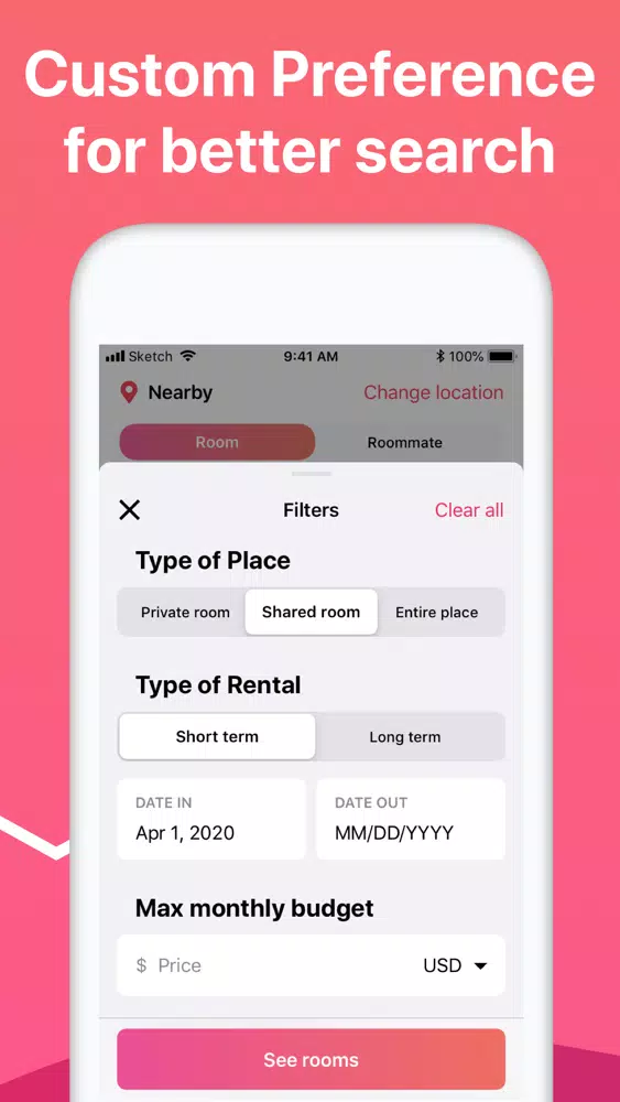 Roommates & Dating - Roomdate应用截图