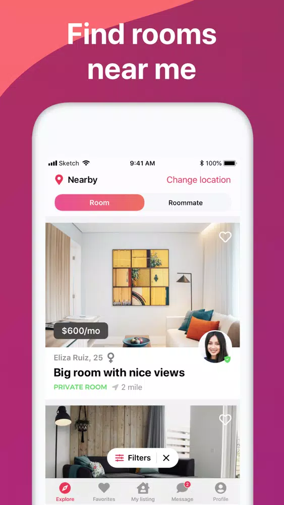 Roommates & Dating - Roomdate应用截图