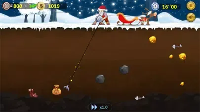 Tangkapan skrin Gold Miner. Classic