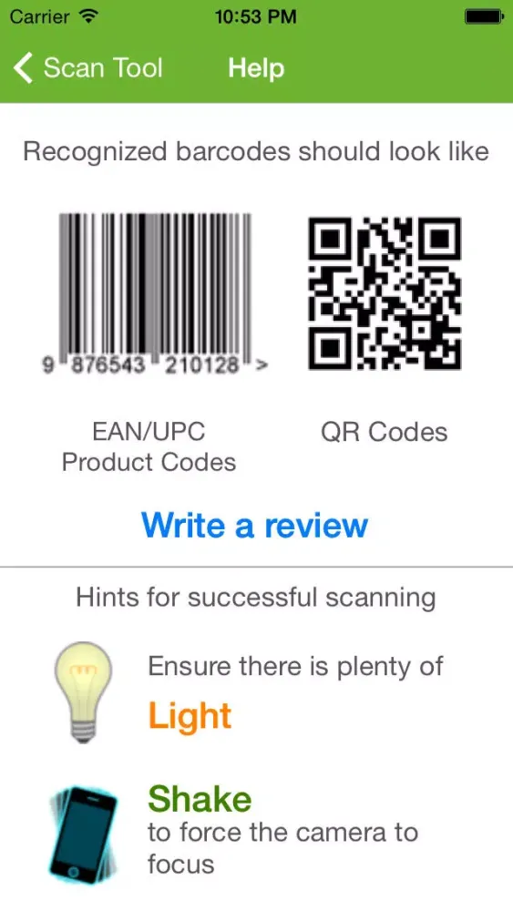 Scan Tool Screenshots