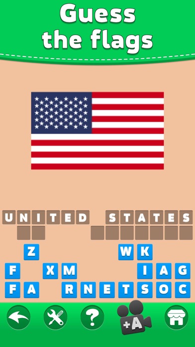 Flags Quiz - Word Puzzle Game Screenshots