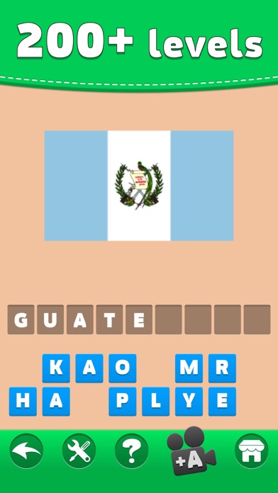 Flags Quiz - Word Puzzle Game Screenshots