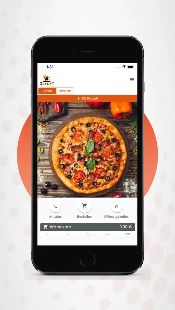 Zrzuty ekranu Orient Pizza Service