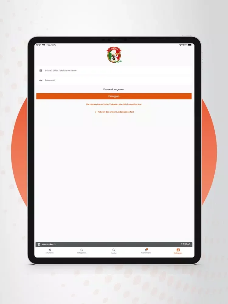 Capturas de tela do Tutto Bene iPad 