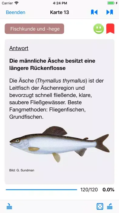 Tangkapan skrin Fischereiprüfung Brandenburg