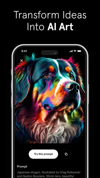 The AI Art Generator, a.i ARTE应用截图