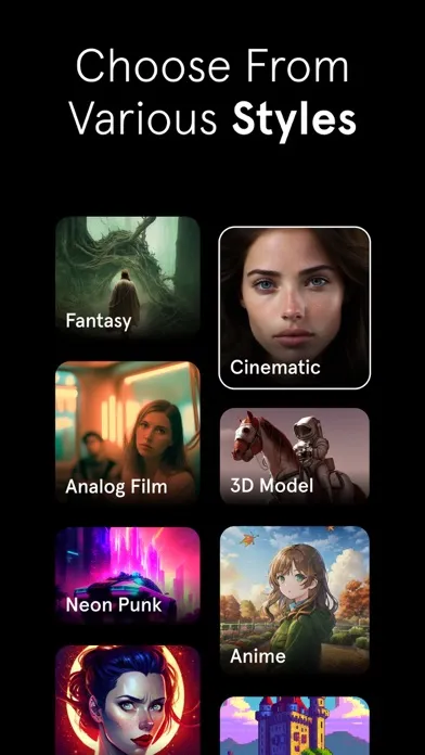 The AI Art Generator, a.i ARTE应用截图
