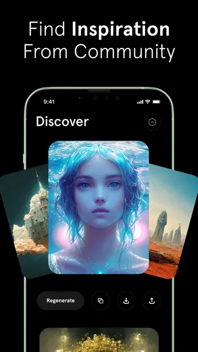 The AI Art Generator, a.i ARTE应用截图
