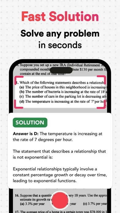 AI Homework Helper・Math Solver スクリーンショット